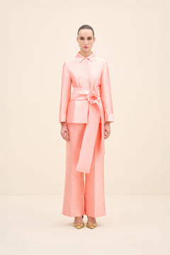 بنطال بقصة ساق مستقيمة