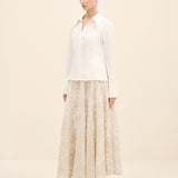 Tailored Linen Shirt Offwhite