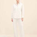 DENIM EMBROIDERED SHIRT