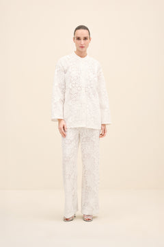 Floral Guipure Lace Top
