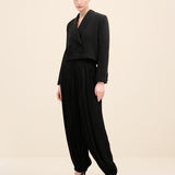 Pleated Harem Trousers
