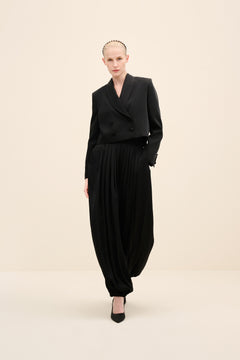 Pleated Harem Trousers