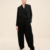 Tailored Crop Blazer Jacket