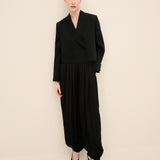 Tailored Crop Blazer Jacket