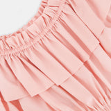 Taffetta Off Shoulder Dress