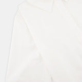 Embellished Cuff Poplin Midi Dress