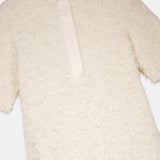 Textured Tweed Midi Dress