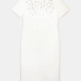 Crystal Embellished Midi Dress