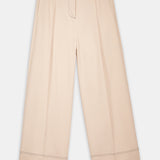 Wide-Leg Tailored Trousers