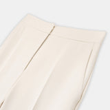 Tailored Straight-Leg Ankle Trouser Offwhite