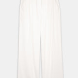 Wide-Leg Crepe Trousers