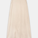 Embellished Maxi Skirt Beige