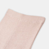 Ribbed Knit Maxi Skirt Gold