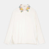 Embellished Collar Detailed Shirt