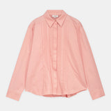 Front Pintuck Poplin Shirt