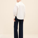 Embellished Bow Shirt