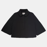Cropped Sculptural Jacket