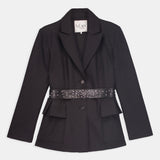 Tailored Belted Jacket
