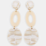 Long Metallic Earrings