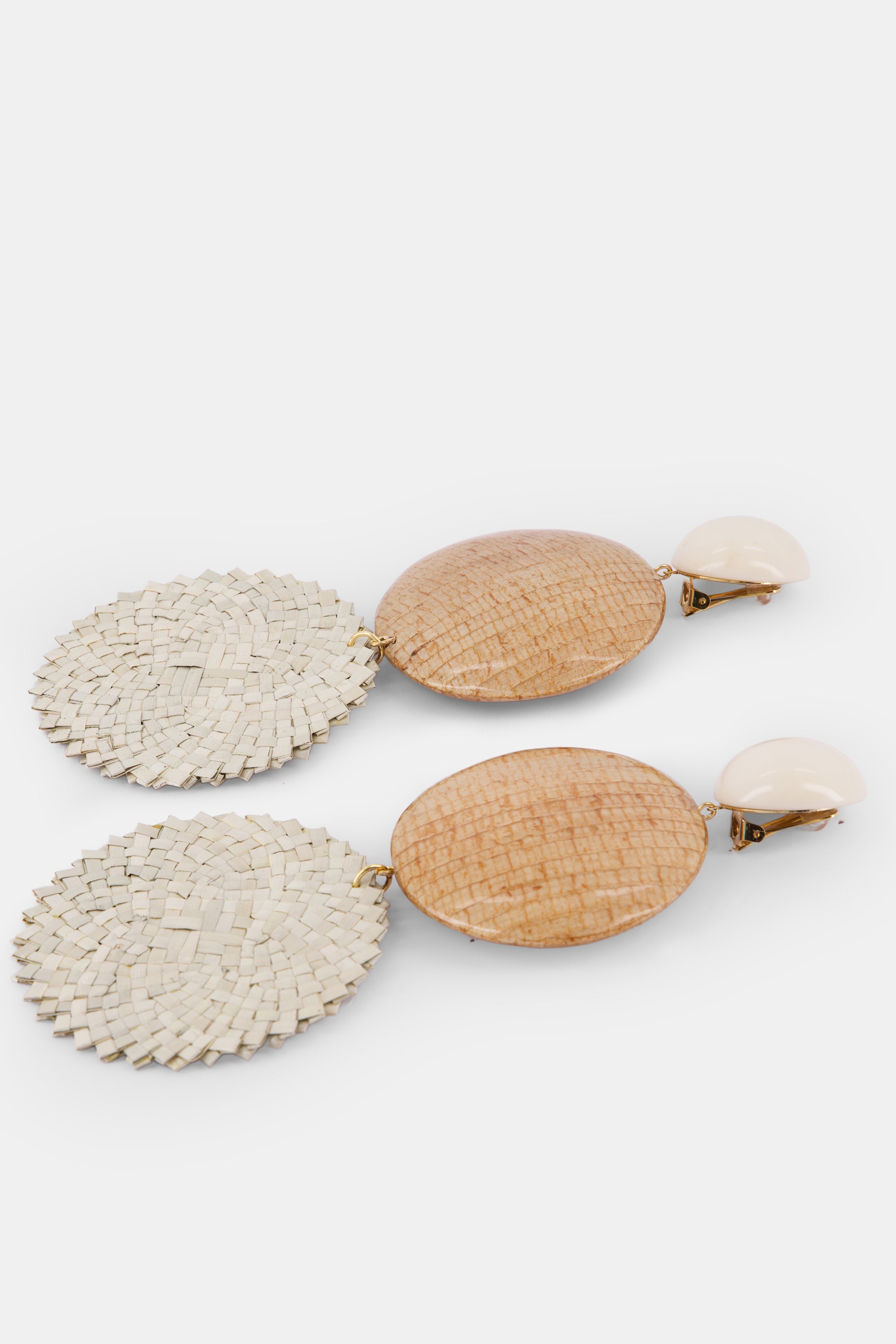 Long Round Shape Earrings