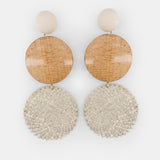 Long Round Shape Earrings