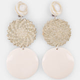 Long Round Shape Earrings