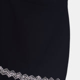 Crystal-Trim Mini Skirt