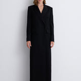 Nean Maxi Blazer Jacket Black