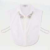 Crystal  Embellished Detachable Collar