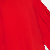Voluminous Balloon Sleeve Blouse