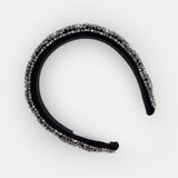 طوق رأس مزين بالكريستال والخرز