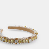 Crystals Embellished Headband White