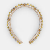 Crystals Embellished Headband White