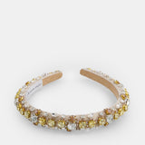 Crystals Embellished Headband White