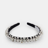 طوق رأس مزين بالكريستال