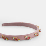 طوق رأس مزين بالكريستال