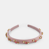 طوق رأس مزين بالكريستال