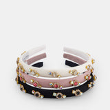 طوق رأس مزين بالكريستال