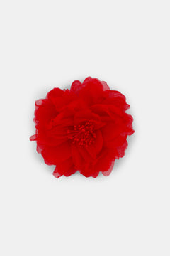 Silk Chiffon Hand-Painted Buds Brooch