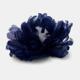 بروش مزين بالريش و الدانتيل على شكل زهرة ثلاثية الأبعاد