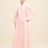 Linen Buttoned Blouse