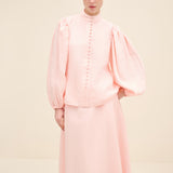 Linen Buttoned Blouse
