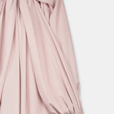 Nean Cape-Sleeve Gown Light Pink