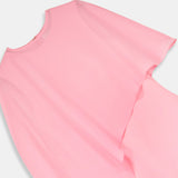Nean Asymmetrical Cape Gown Pink