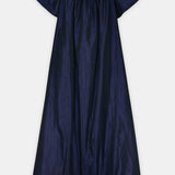 Nean Pearl-Embellished Maxi Dress Navy