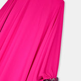 Nean Embellished Cuff Kaftan Gown Fuchsia