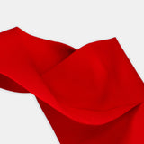 Nean One-Shoulder Sculptural Gown Red