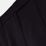 Nean Tailored Trousers With Petal Hem Detail Black