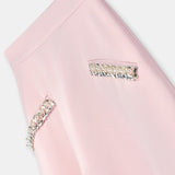 Nean A-Line Embellished Skirt Light Pink