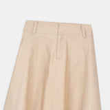 Paneled A-Line Maxi Skirt